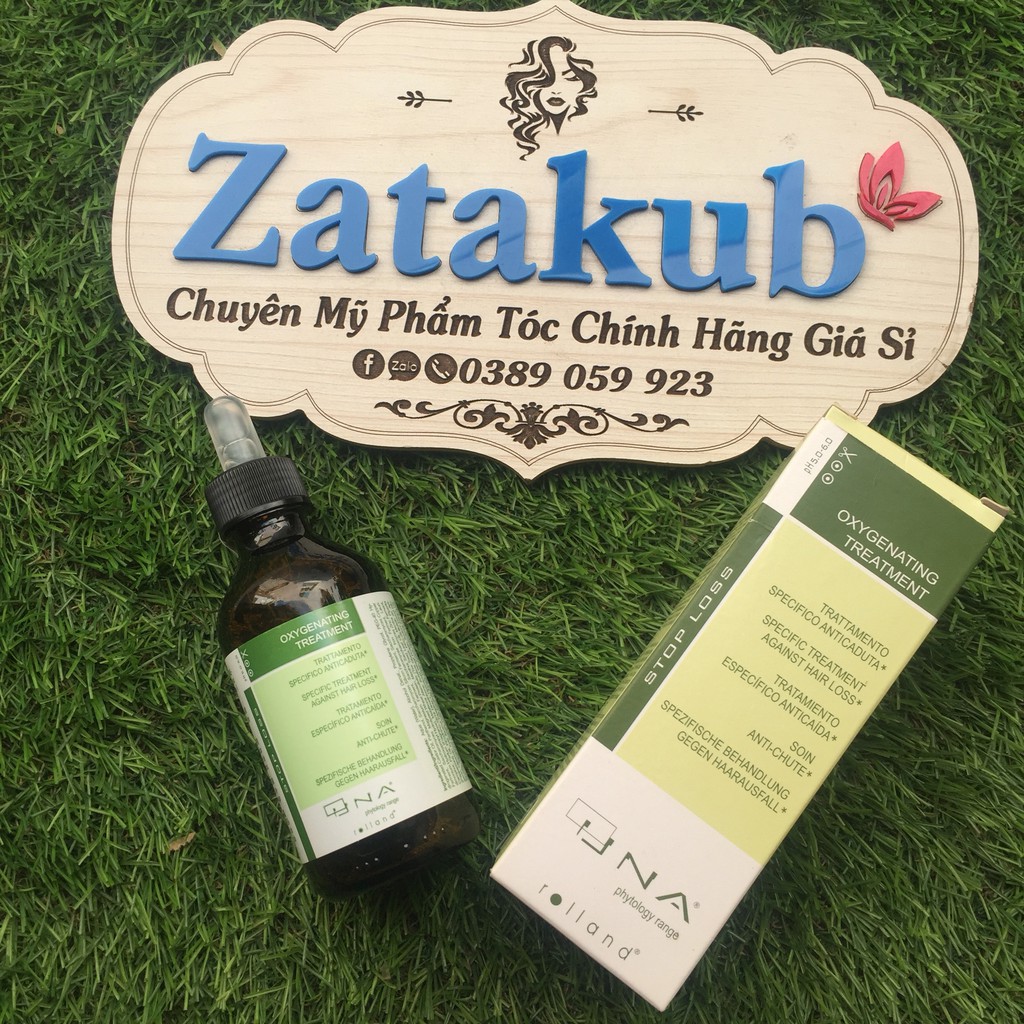 Tinh chất ngăn rụng và kích thích mọc tóc Una Oxygenating Treatment Rolland 90ml