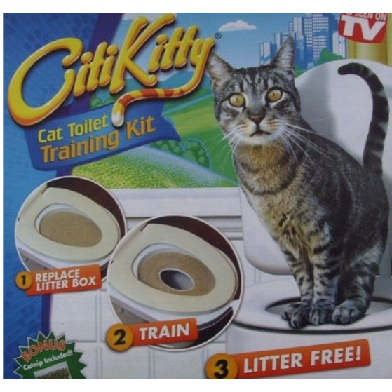 Bộ huấn luyện cho mèo đi vệ sinh Citykitty