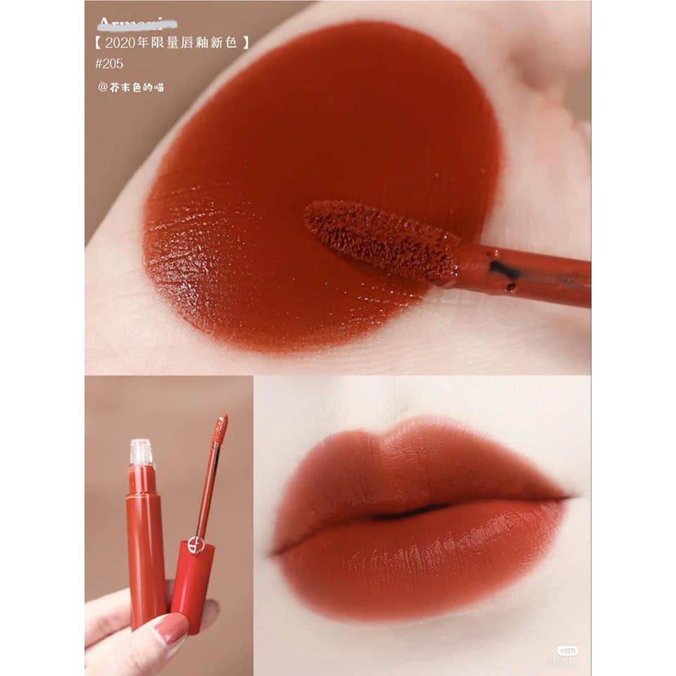 armani lip maestro 205