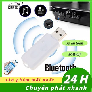 USB thu tín hiệu không dây chuyển đổi âm thanh nổi Bluetooth V2.1 hỗ trợ loa chức năng rảnh tay cho xe hơi gia đình