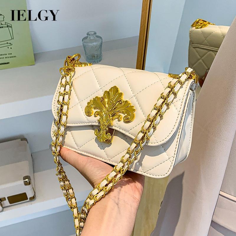 Túi Đeo Chéo Đính Kim Cương Giả Phong Cách Cổ Điển Thời Trang Cho Nữ