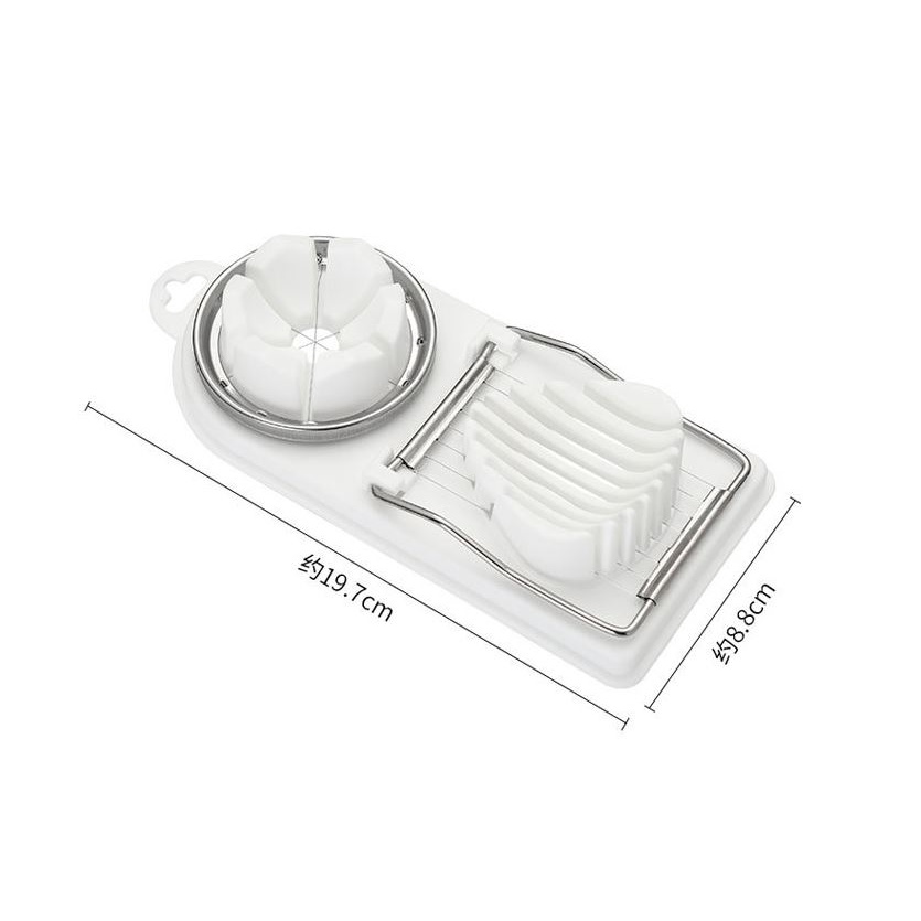 Dụng Cụ Cắt Trứng Luộc Đa Năng 2 Trong 1