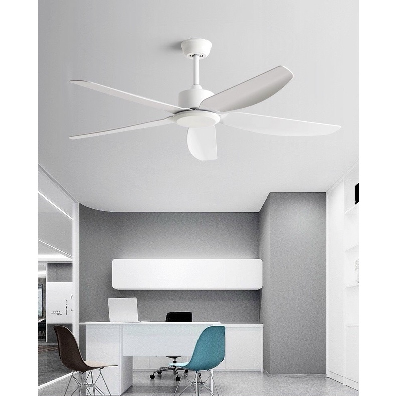 Quạt trần hiện đại có remote từ xa 6 tốc độ mát,đảo ngược chiều hút ẩm trang trí phòng khách hội trường sảnh