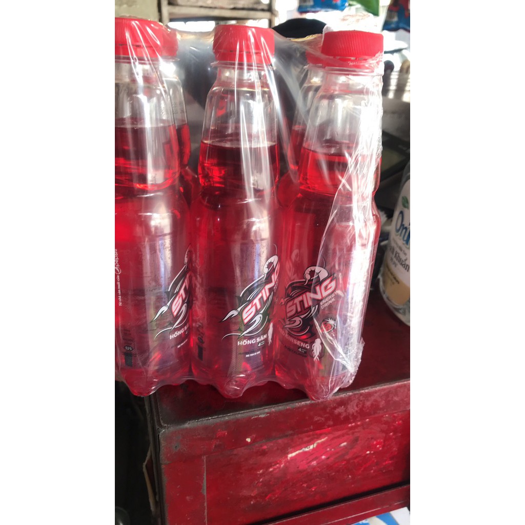 Thùng 24 chai sting dâu đỏ 330ml [HSD: 23/04/2020]