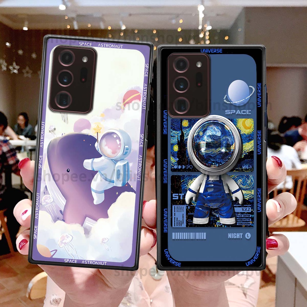 Ốp Samsung Note 20 Ultra phi hành gia vũ trụ space.x siêu đẹp, thời trang
