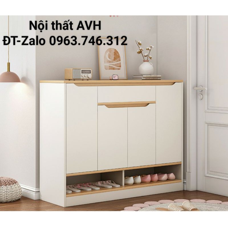 [FREE SHIP]Tủ giày MDF siêu đẹp, bền cao 1m [RẺ VÔ ĐỊCH]