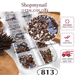 Đá chân lưới 16 khía Angelica mã 813 Smoked Topad