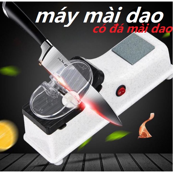 [tặng 3 đá mài dao] máy mài dao điện tự động mẫu mới nhất 2021(có đá mài dao)