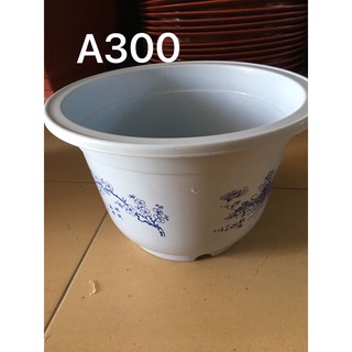 5 chậu nhựa tròn A300 kích thước 26x17cm