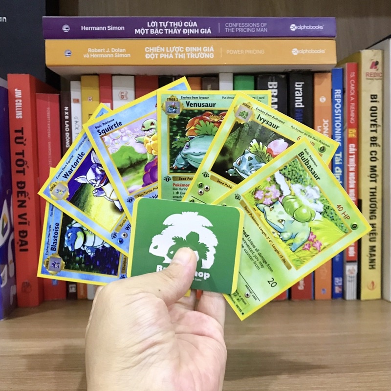 Trọn bộ 151 Thẻ bài Pokemon Gen 1 - Base Set, Fossil, Jungle