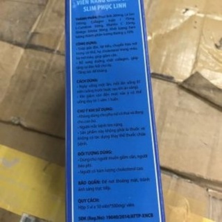 Viên Giảm Cân Slim Phục Linh Plus