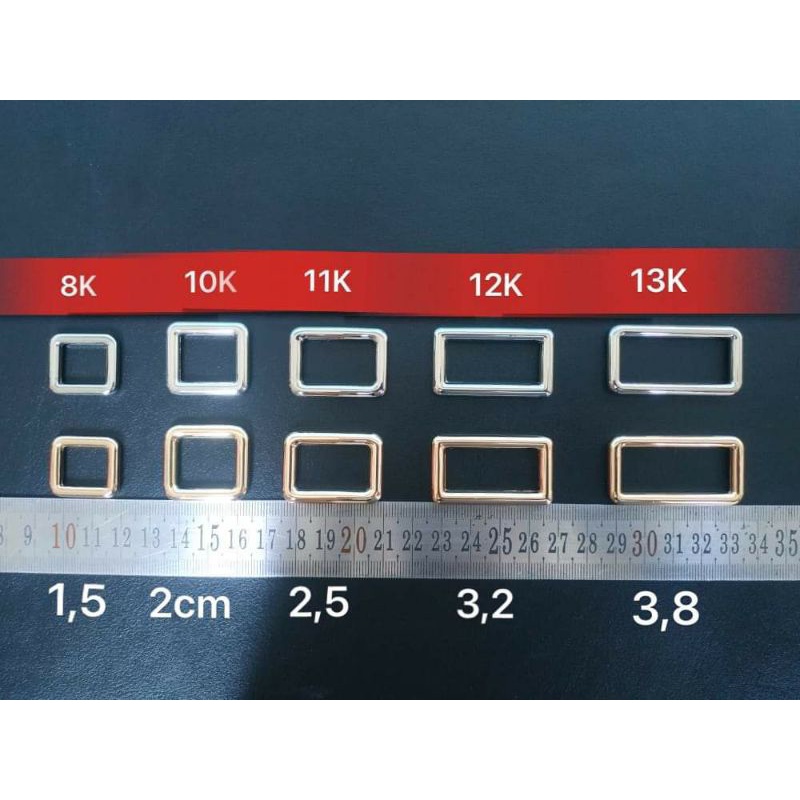 Khoen chữ nhật các size