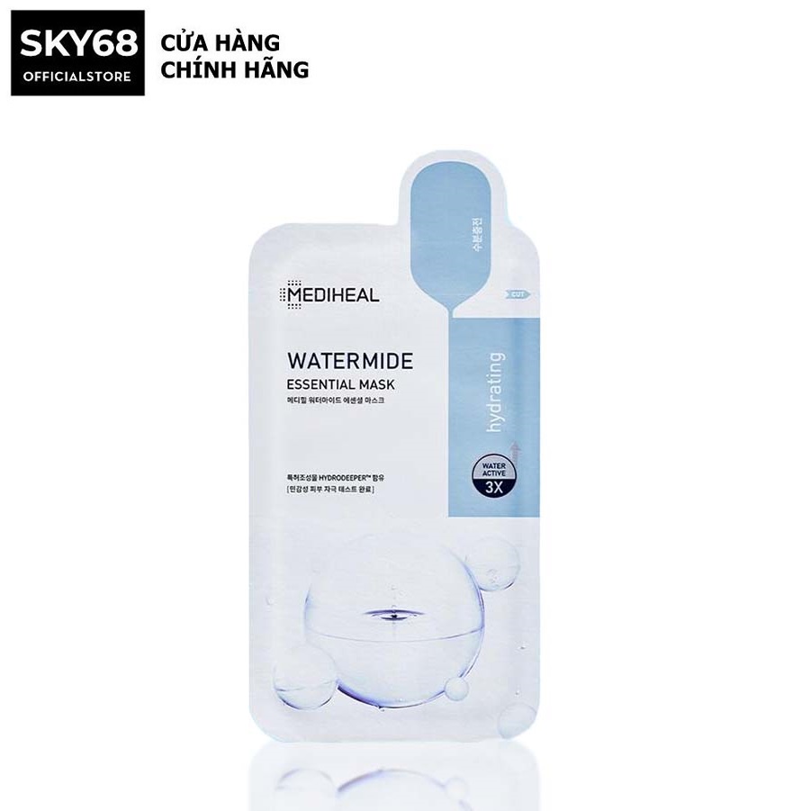 Mặt Nạ Giấy Cấp Ẩm Mediheal Watermide Essential Mask 24ml