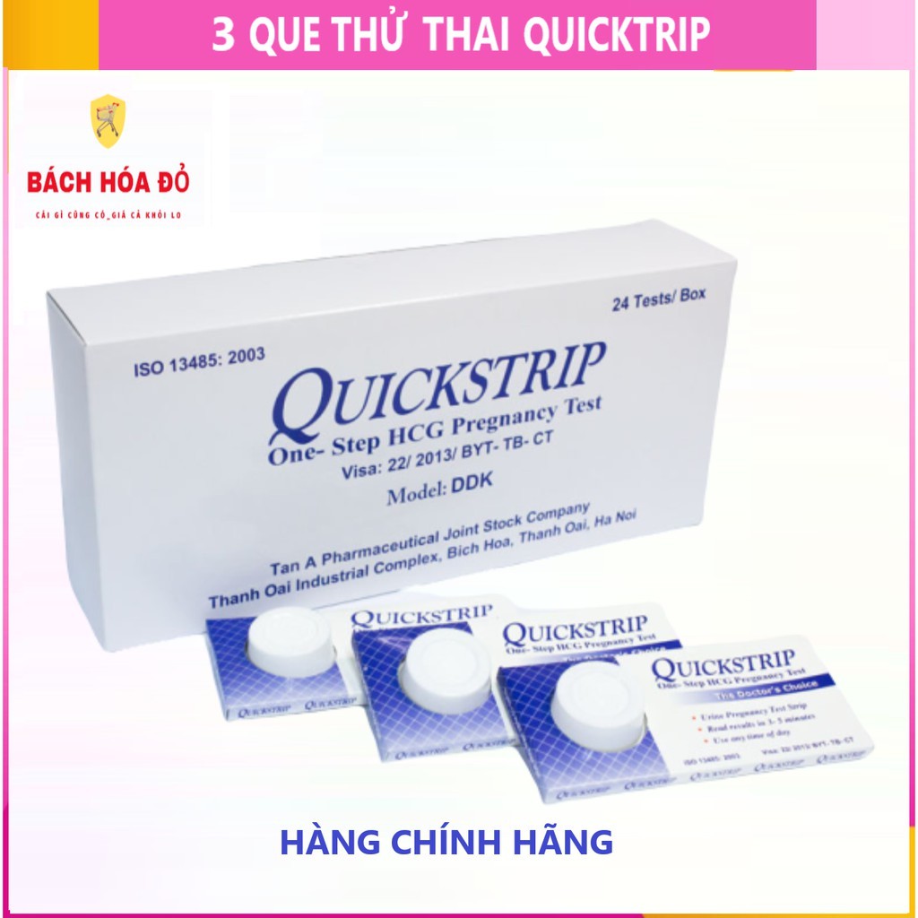 COMBO 3 QUE THỬ THAI QUICKTRIP