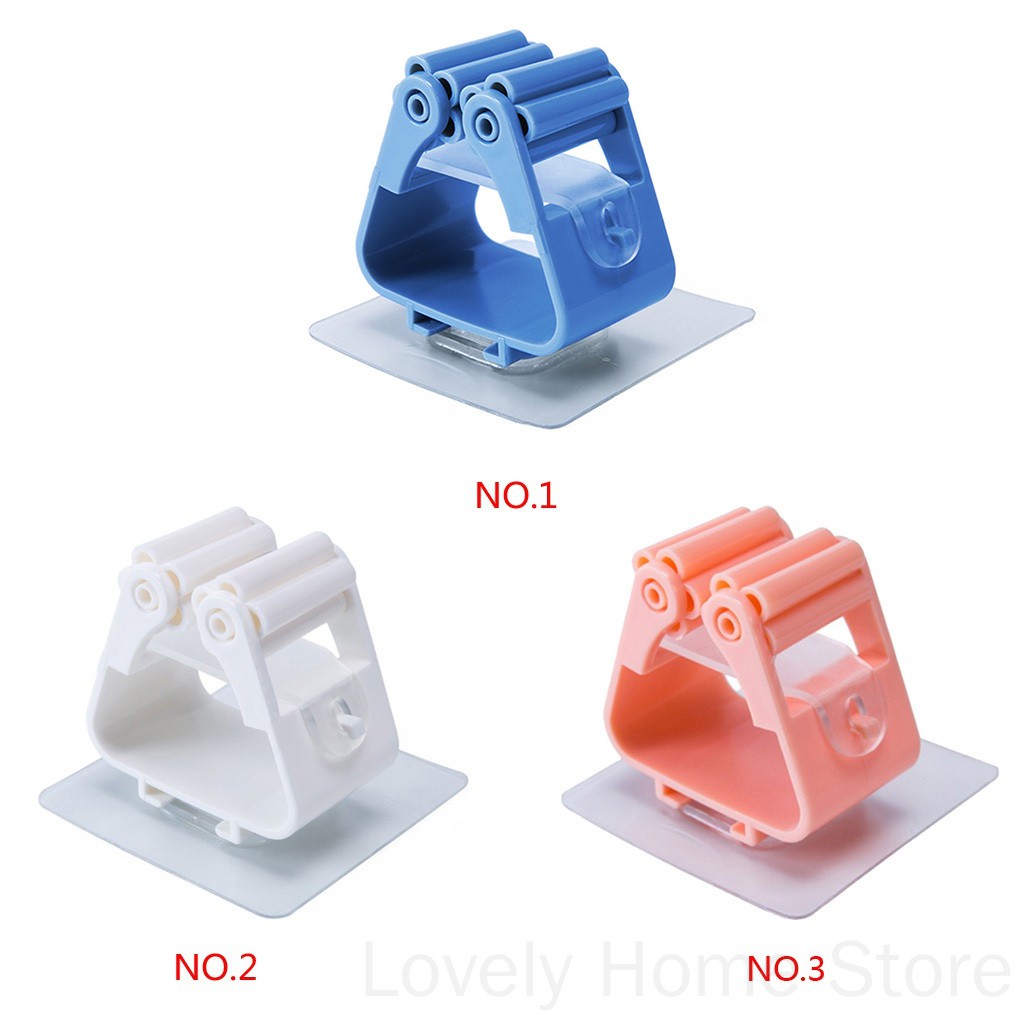 Móc treo cây lau nhà dán tường đa năng tiện lợi