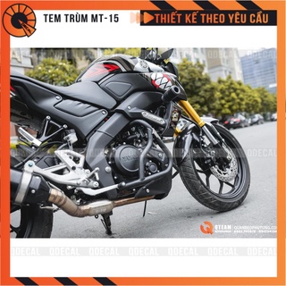 Tem trùm MT15 cá mập decal 3 lớp