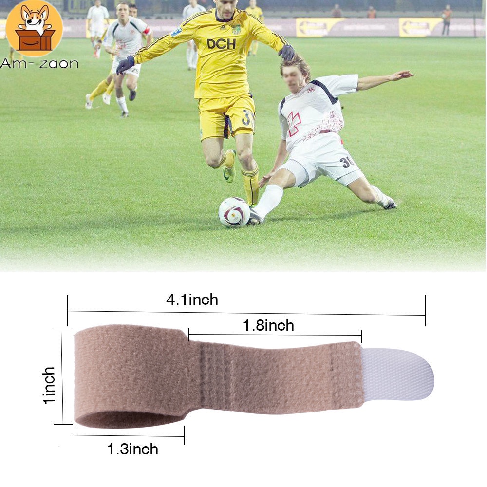 1 Băng Quấn Ngón Chân Chống Trượt Chất Liệu Nhung Cotton Hỗ Trợ Búa / Ngón Chân Gãy