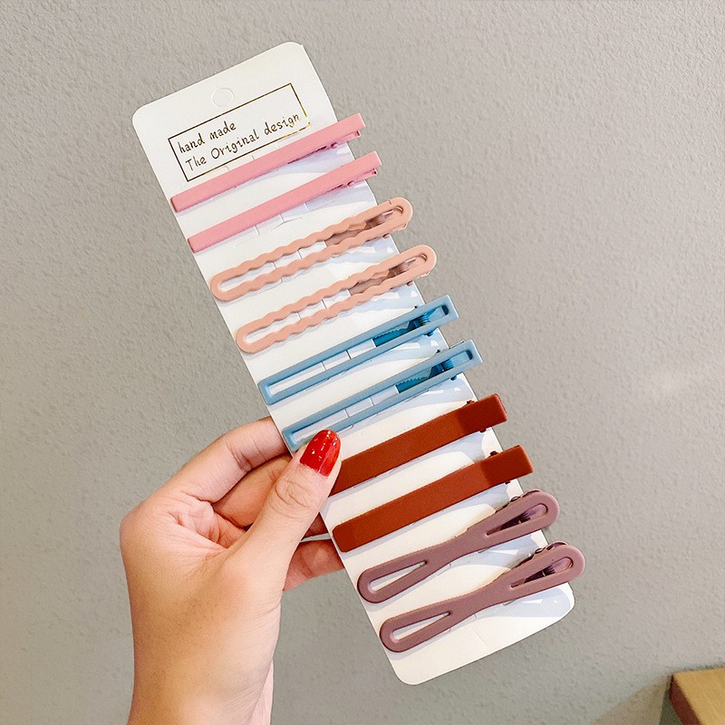 Set 10 kẹp tóc duyên dáng dành cho bé gái