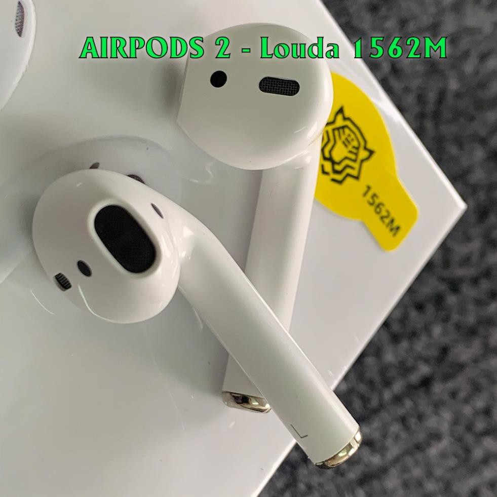 Tai nghe Airpord 2 Hổ Vằn Louda 1562M, cảm biến hồng ngoại, full box nguyên seal - Bảo hành 1 đổi 1 3 tháng (Đổi mới)