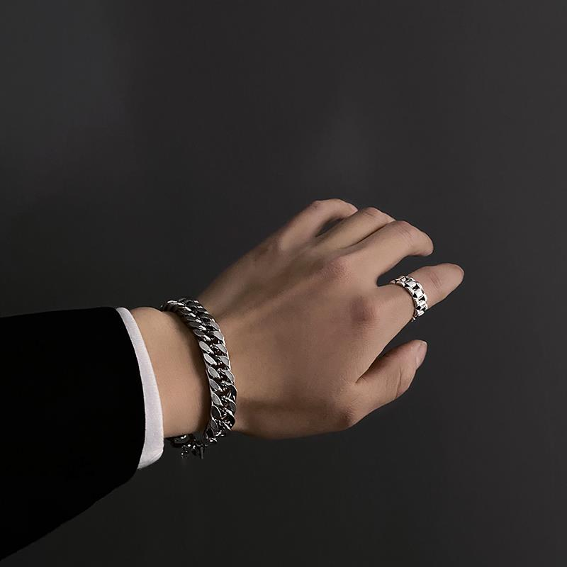 Vòng Tay Mắt Xích Kim Loại Sành Điệu Cá Tính