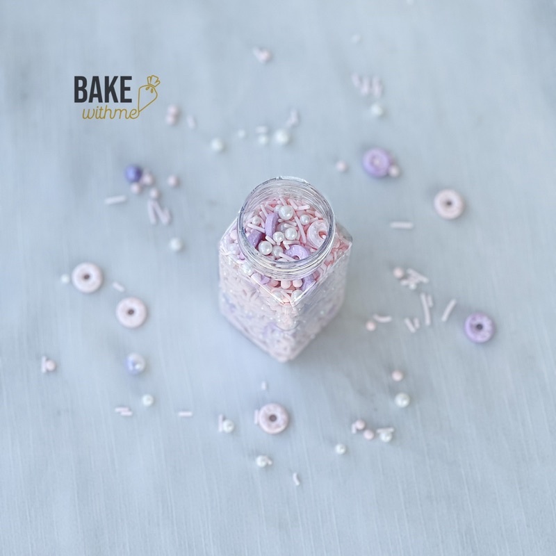 Kẹo bông đường, kẹo trang trí hình donut để trang trí bánh sinh nhật, bánh kem, cupcake, bánh vòng