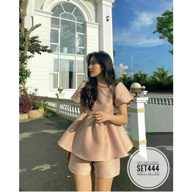 Bigsize Set nơ lưng SET444