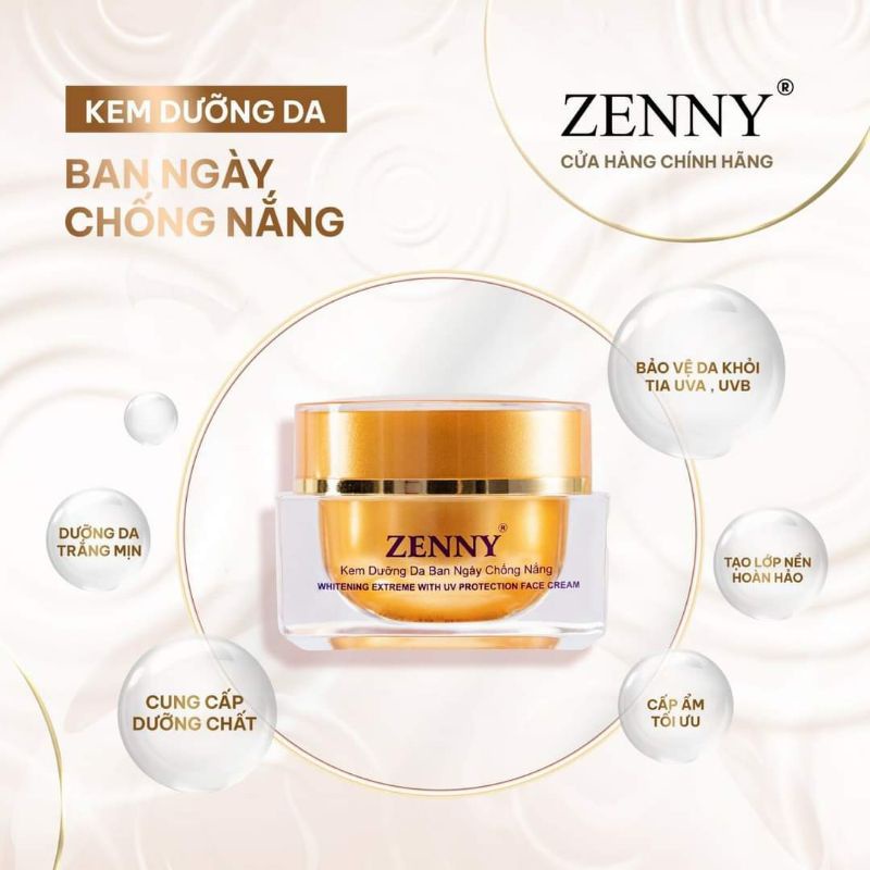 Kem Zenny ban ngày (dưỡng da,chống nắng)
