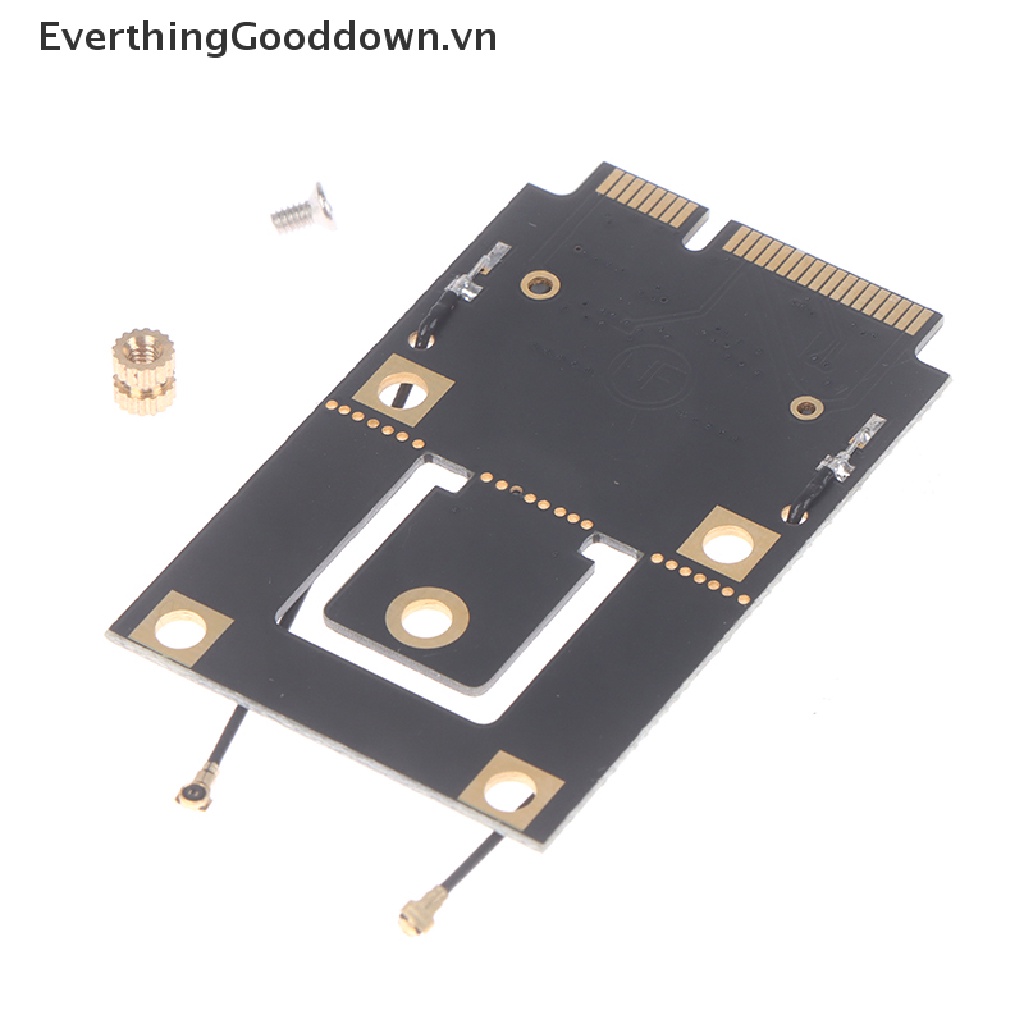 Card Đồ Họa M.2 NGFF Sang Mini PCI-E (PCIe + USB) Cho M.2 Wifi Bluetooth Không Dây