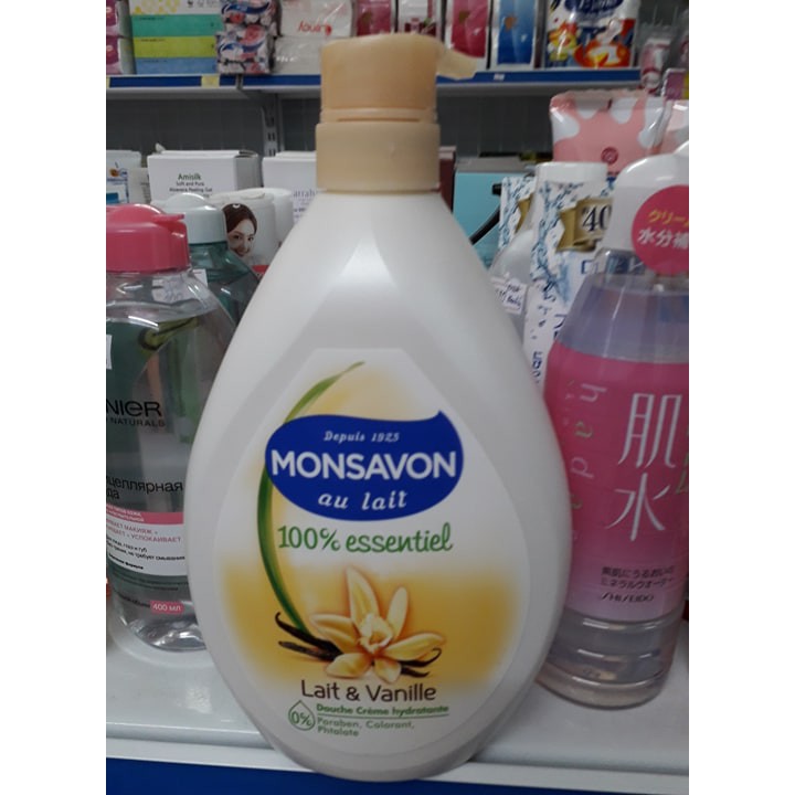 Sữa Tắm Monsavon Lait Essentiel Vanille 1000ml