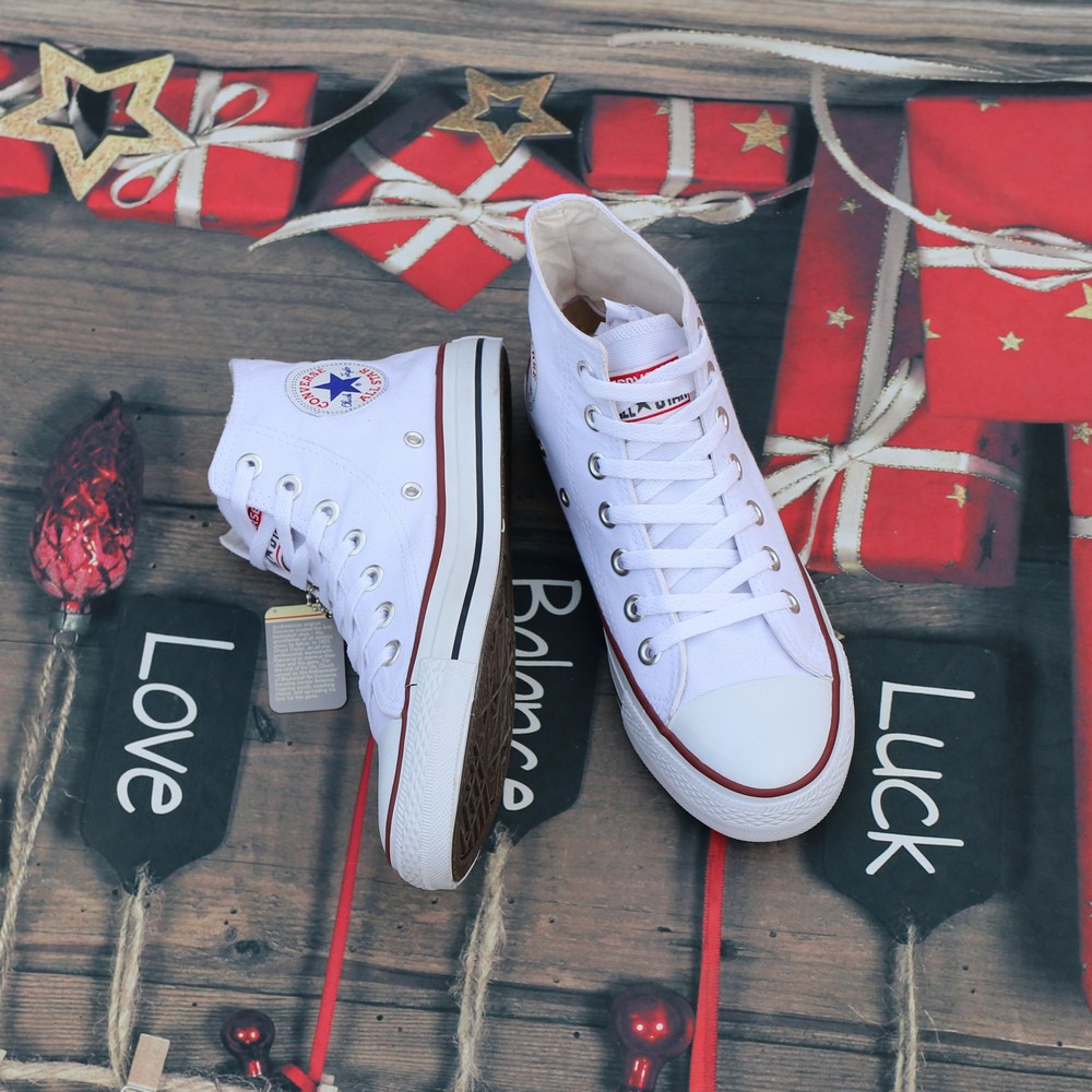 Giày  AllStar Cổ Cao Màu Trắng Nam | BigBuy360 - bigbuy360.vn