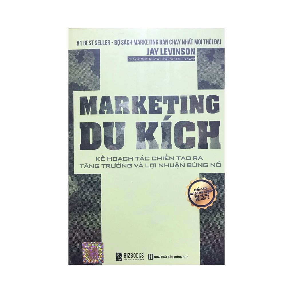Sách - Marketing Du Kích: Kế Hoạch Tác Chiến Tạo Ra Tăng Trưởng Và Lợi Nhuận Bùng Nổ ( BizBooks )