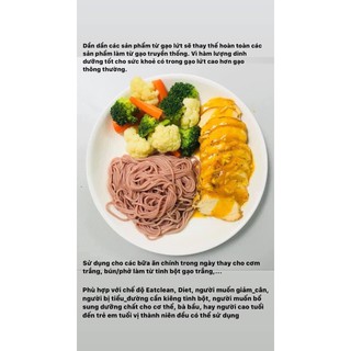 BÚN GẠO LỨT EAT CLEAN 500gr
