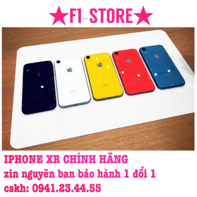 [Chính hãng] Điện thoại Iphone Xr lock và quốc tế zin all - Máy đẹp