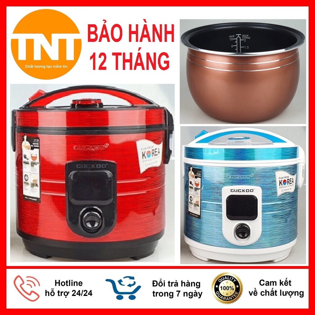 [Mã ELHADEV giảm 4% đơn 300K] [ BẢO HÀNH 12 THÁNG ] Nồi Cơm Điện Cuckoo 3D 2 Dung Tích 1.2L - 2L Lòng Siêu Dày Cơm Ngon