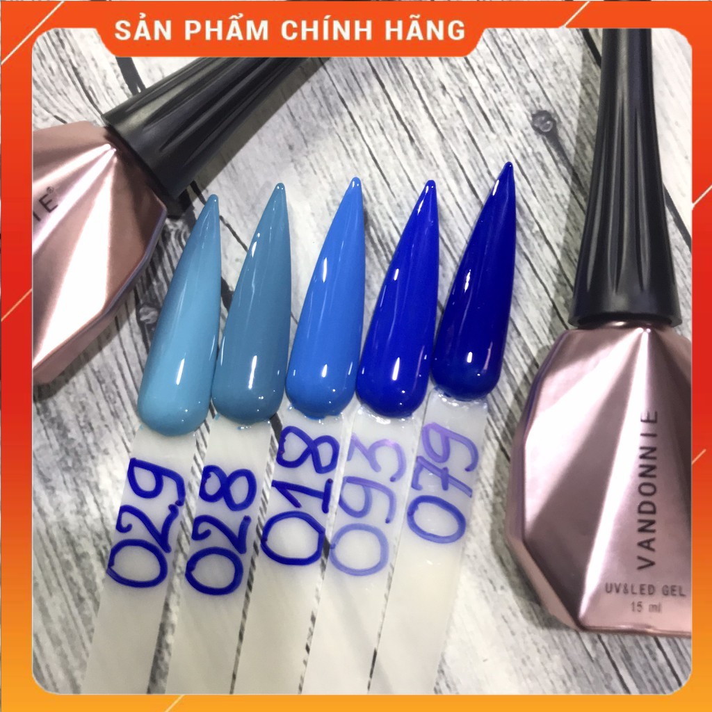 Sơn Gel VANDONNIE bảng màu 28-79 Thiên Di Nail