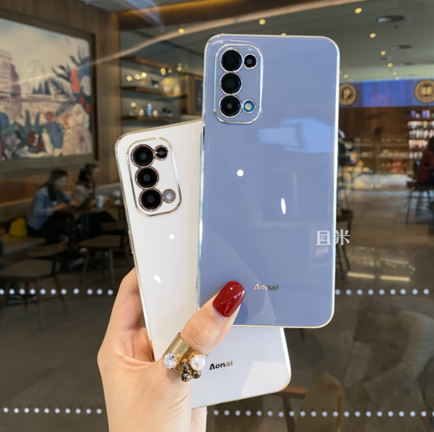 Ốp lưng OPPO A74 5G / Reno5 Ốp Điện Thoại Thời Trang Cho OPPO A74 5G / Reno5 / Reno4 / A95 / A74 / A76 / A96 / A78 5G / A57 A77S ZBB