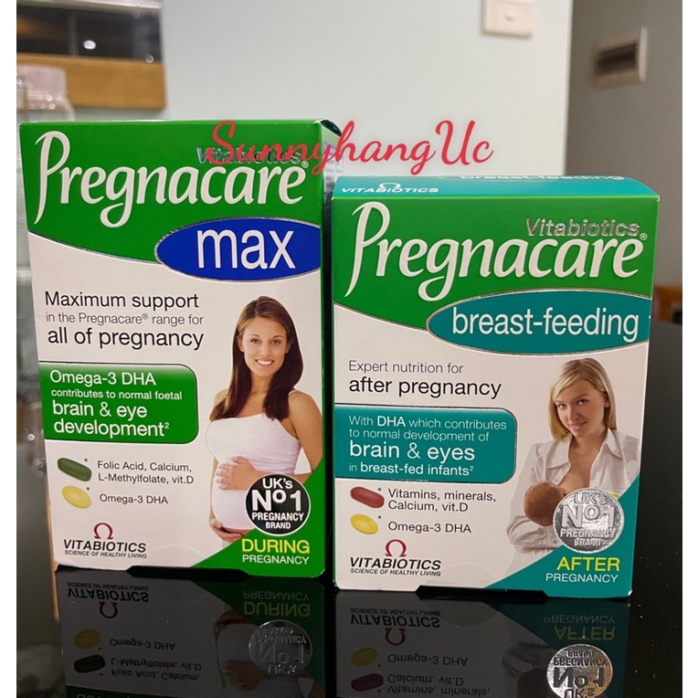 VITAMIN TỔNG HỢP BẦU VÀ CHO CON BÚ PREGNACARE