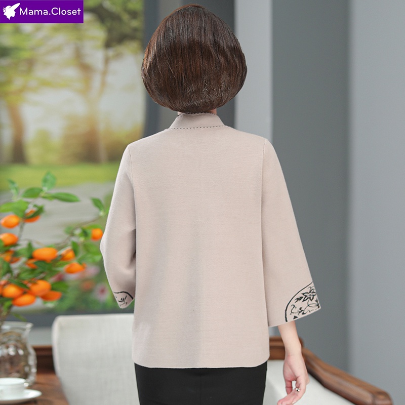 #YY6608 ÁO LEN DÀI TAY THU ĐÔNG CỔ TÀU, HÀNG QUẢNG CHÂU CAO CẤP MẪU MỚI CHO MẸ, CHO NGƯỜI TRUNG NIÊN 2021 | BigBuy360 - bigbuy360.vn