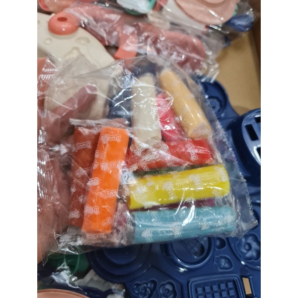 Bàn đất nặn (bột nặn) lớn, chủ đề tiệm  bán kem đồ chơi DIY cho bé, hộp gần 50cm