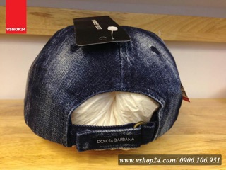 Mũ jeans hàng hiệu Dolce & Gabana 
