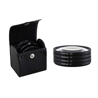 Bộ lọc ống kính cận cảnh Macro + Bộ lọc 1 + 2 + 4 + 10 49 52 55 58 62 67 72 77 82mm cho Canon cho Nikon cho máy ảnh Sony