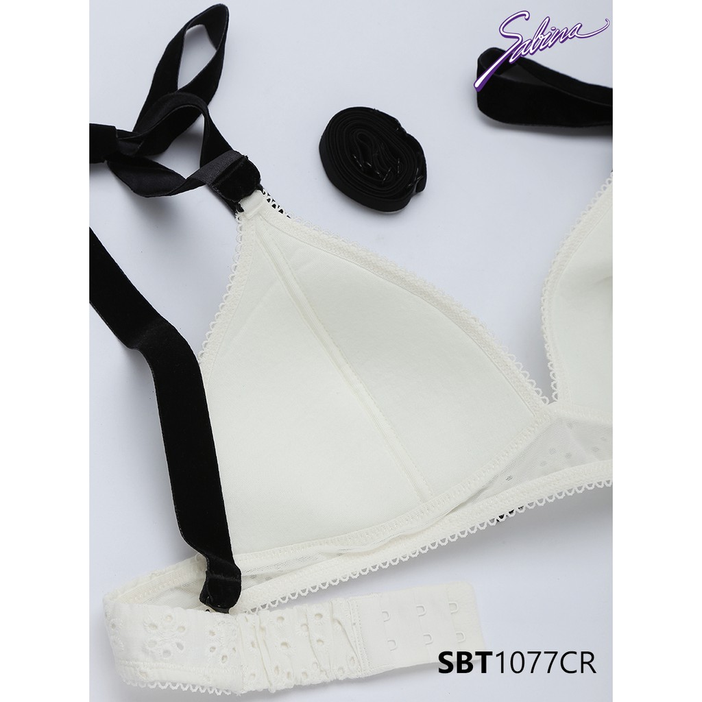 Combo Áo Lót Mút Mỏng Nhiều Và Quần Đồng Bộ Màu Trắng Fashion Maggie Mae By Sabina SBT1077CR+SUT1077CR | BigBuy360 - bigbuy360.vn