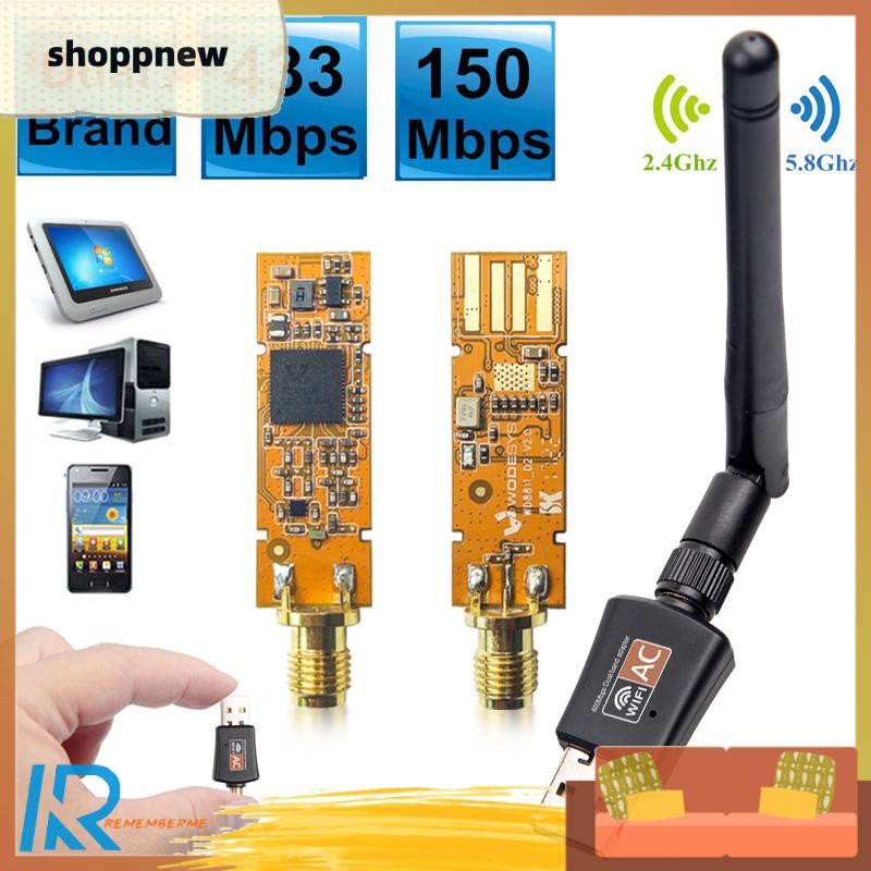 Usb Wifi 600mbps 5ghz 802.11ac | BigBuy360 - bigbuy360.vn