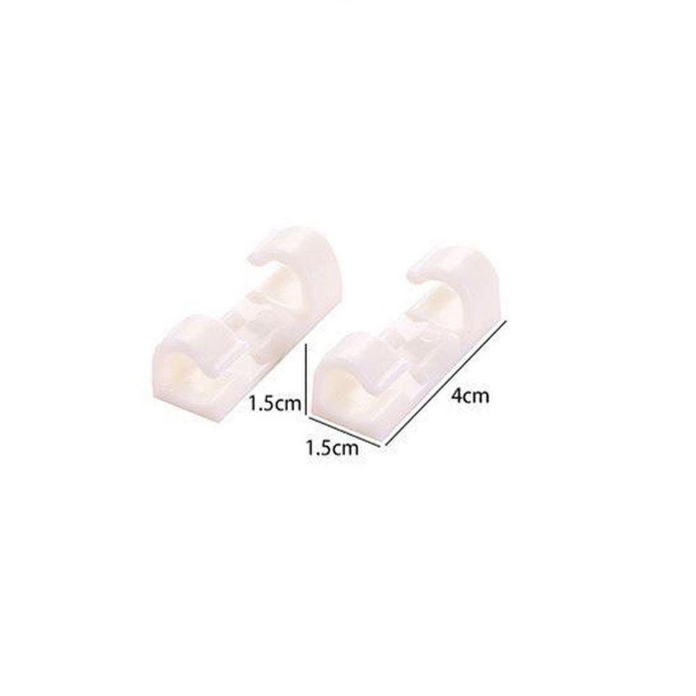 GLENES Multi-function Cable Manager Data Line Network Cable Organizer Cable Organizer Clip Universal Data Line Protector Clip Cable Clips Charger Wire Clip Harness Organizer USB Cable Cable Winder/Multicolor