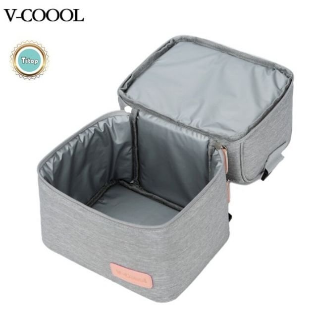 Balo Bỉm Sữa Giữ Nhiệt VCOOL Sành Điệu Cho Mẹ Và Bé