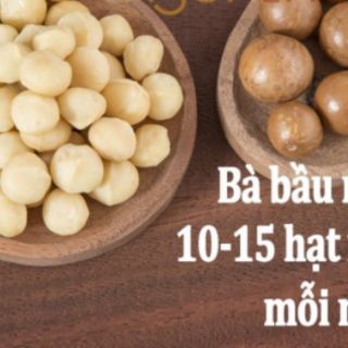 Macca sấy ăn liền (nhân đã tách vỏ) 500gr