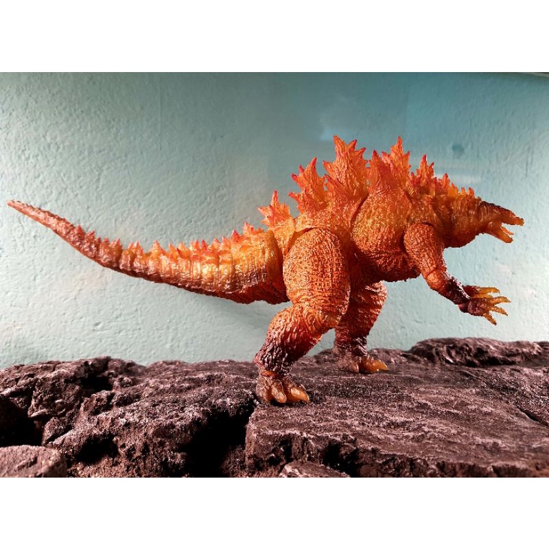 Mô hình quái vật godzilla SHM 2019. godzilla burning 2019.