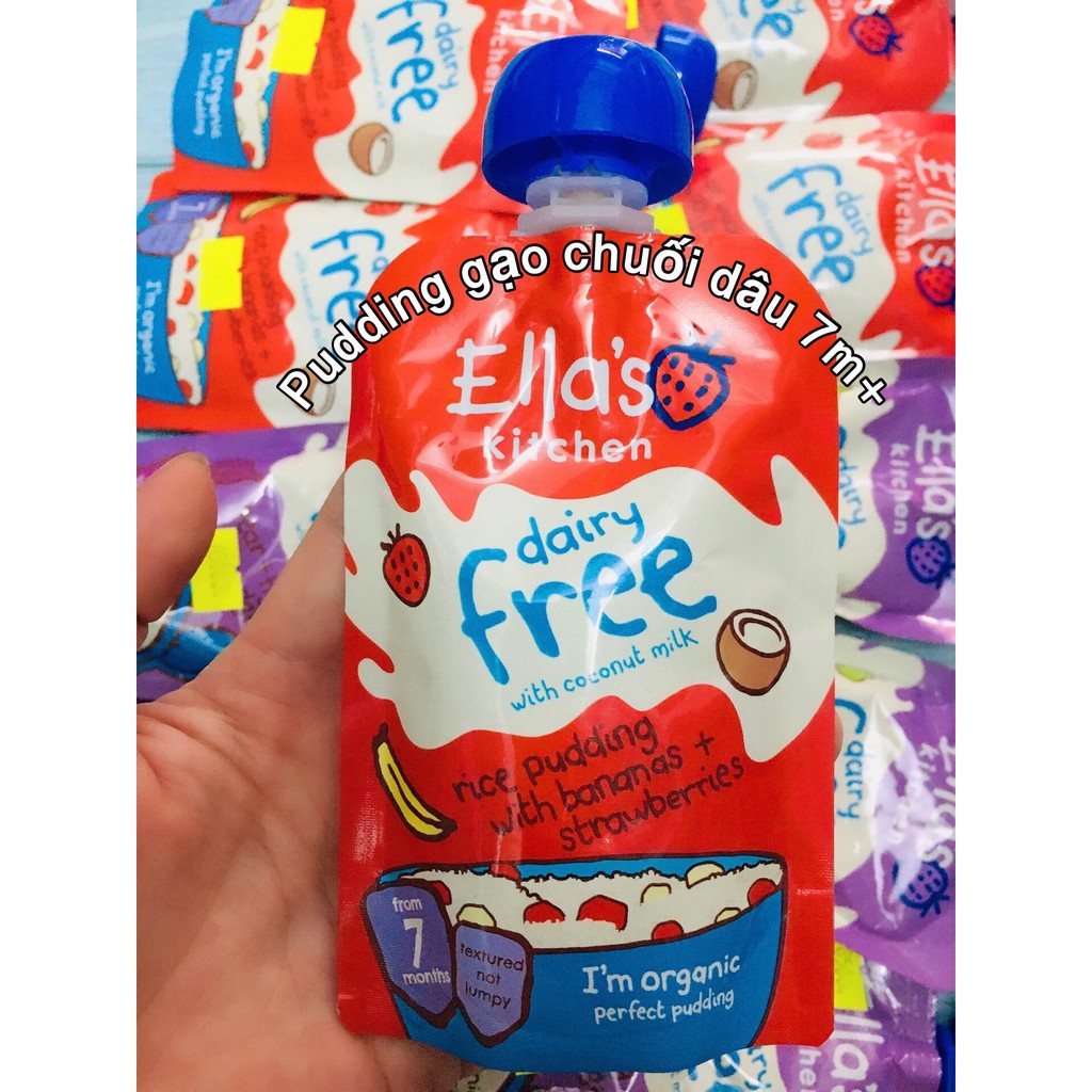 Sữa chua - váng sữa Ella's Kitchen cho bé dị ứng đạm bò