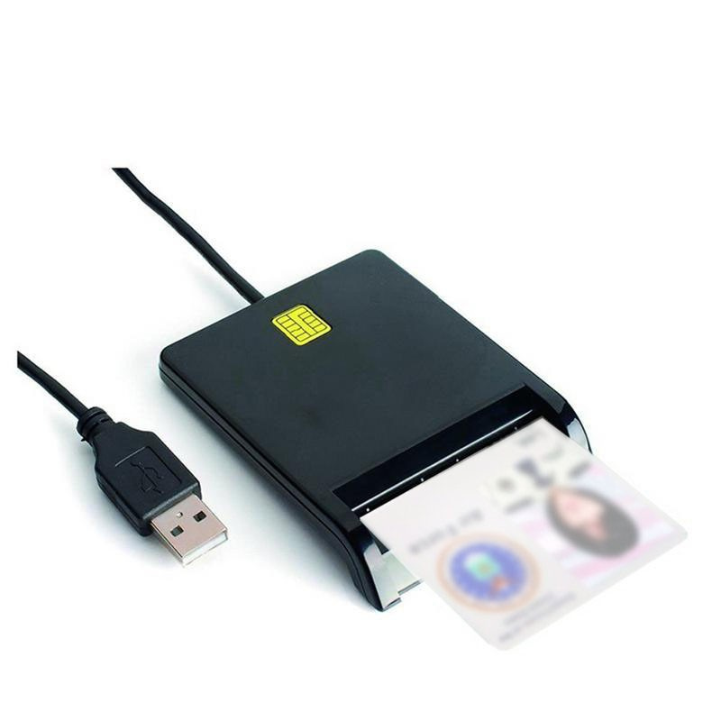 Thông Minh Đầu Đọc Thẻ Nhớ Usb Emv Với Đĩa Cd Cho Thẻ Sim / Atm / Ic / Id