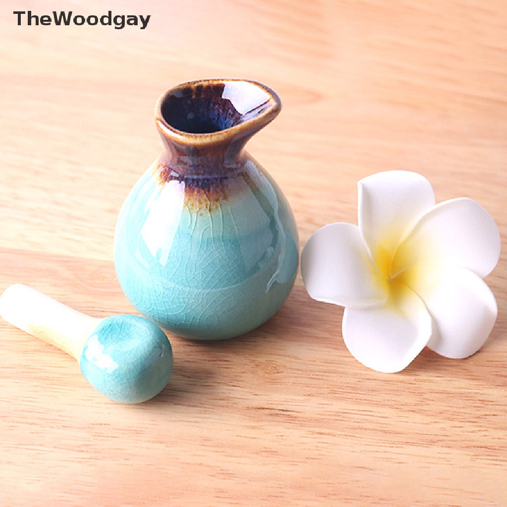 Bình Gốm Sứ 60ml Đựng Tinh Dầu Tiện Dụng Cho Salon Làm Đẹp